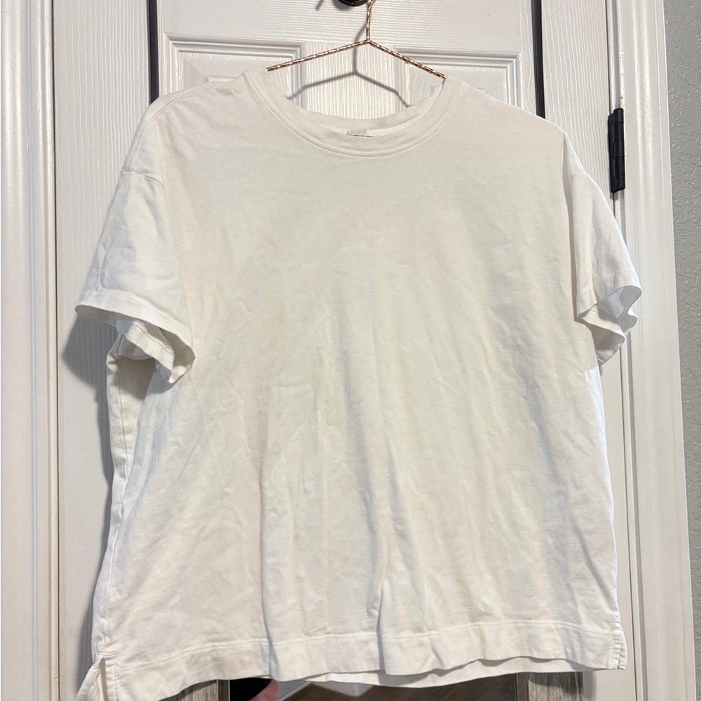 Classic White Boxy T-Shirt
